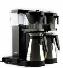 900 W Snoer 135 cm Koffiefilter maat 4 Kleur Polished Afmeting H 41 cm B 40 cm D 34 cm Gewicht 5,7 kg Vermogen 2.