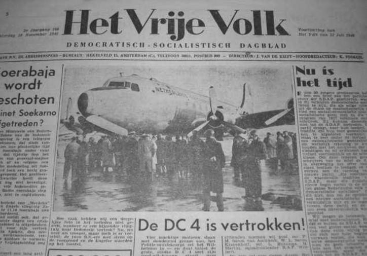 In het verarmde Nederland stopten de KLM en de posterijen er al hun energie om de vooroorlogse verbindingen naar Indië te herstellen.