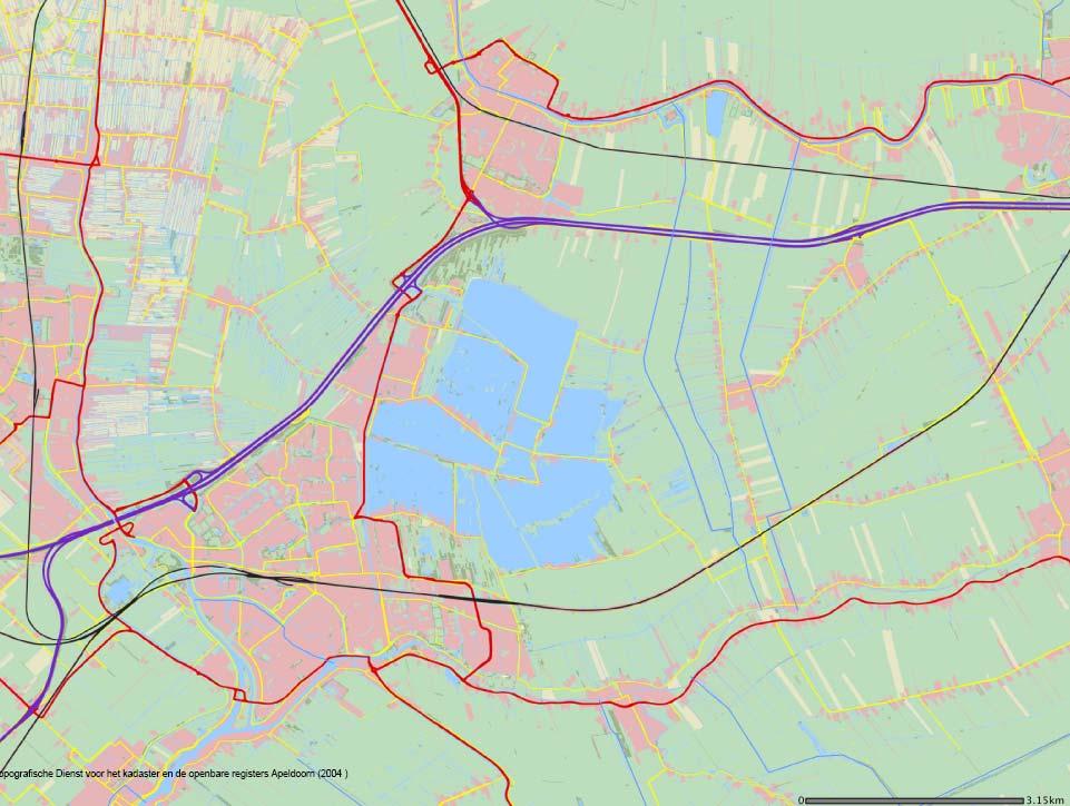 3 Beschrijving zwemlocatie 3.1 Situering en beschrijving De recreatieplas Broekvelden en Vettenbroek maakt deel uit van de Reeuwijkse Plassen.