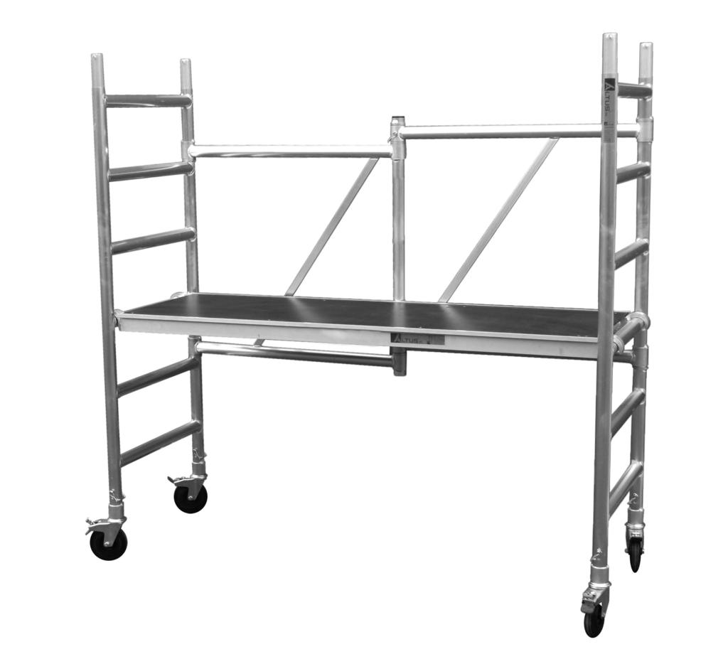 verkoop n.v. ladders maatwerk rolsteigers Handleiding voor opbouw- en gebruik van de vouwsteiger Altus PU Inclusief modules T.E.M.