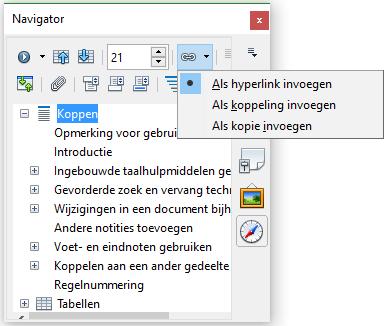 Als u niet wilt dat Writer een specifieke URL naar een hyperlink converteert, kies Bewerken > Ongedaan maken: AutoCorrectie op de Menubalk of druk op Ctrl+Z onmiddellijk nadat de opmaak is toegepast.