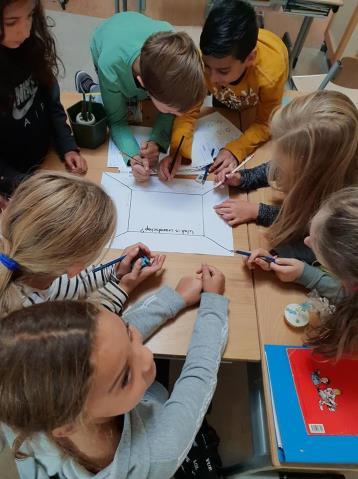 Groep 1/2A De 'lievedingenwinkel' In het kader van het thema vriendschap