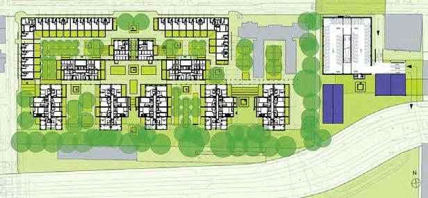 175 bomen Clarissenhof Tilburg 3 Onderzoek 3.1 Planvorming Globale beschrijving van het werk Binnen het onderzoeksgebied worden nieuwe woningen gebouwd (zie afbeelding 2).