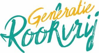 Gebruik het logo van Generatie Rookvrij en geef aan dat jij meewerkt aan een rookvrije generatie kinderen en jongeren.