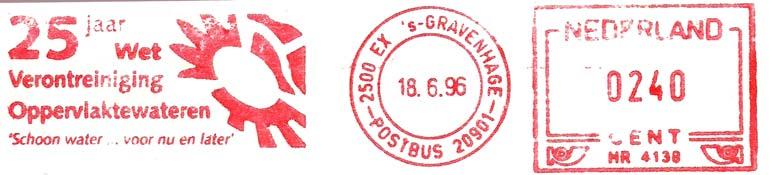 De diensten behoefden dus geen postzegels te kopen door gebruik te maken van een frankeermachine. De frankeringen moesten natuurlijk wel afgerekend worden.