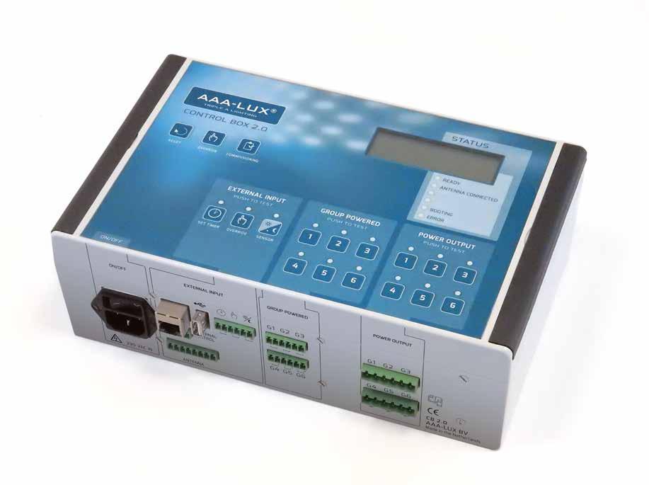 Totale controle (LCMS) Door het gebruik van draadloze RF communicatie beschikt u over een betrouwbare communicatie zonder dat er bekabeling