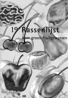 Fig. 1.4 De 19 e Rassenlijst geeft veel informatie over soorten en rassen in de fruitteelt.