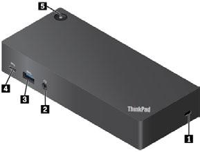 Sluit het andere uiteinde van de Lenovo USB-C-kabel aan op de computer 6.
