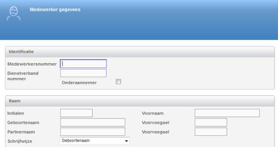 De uitleg om een medewerker de juiste inloggegevens te geven, wordt hier weergegeven. Navigeren in het menu Klik in het hoofdmenu op 'medewerker'.