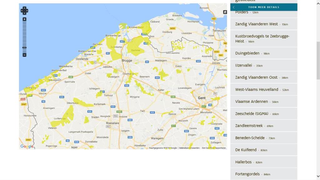 Passende beoordeling - voor elke vergunningsplichtige activiteit aftoetsing op impact op Europese Natuur (N2000) - Hier kun je zien