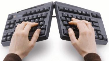 Dit voordeel ontstaat doordat de afstand tussen het midden van het toetsenbord (de letter H) en de muis veel kleiner is bij rechtshandig gebruik (Arbo Informatieblad-02 Beeldschermwerk ).