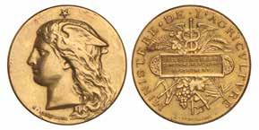 800,- Overzeese gebiedsdelen - Penningen - Munten Buitenland 1547. 1770. France. Gold Medal.