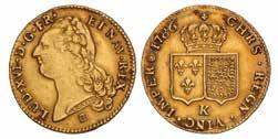 France. Louis Philippe. 5 Francs. 1831 A. VF. 25,- 1595. France. Louis XV. Double Louis d or.