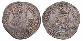 ½ Nederlandsche rijksdaalder Friesland 1619. CNM 2.