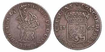 100,- 470. Zilveren dukaat Gelderland 1699. CNM 2.17.