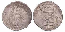 1 gulden Gelderland 1709. Fraai. CNM 2.17.152.