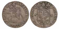 CNM 2.17.178. 25,- 522. Duit afslag in zilver Gelderland 1759.