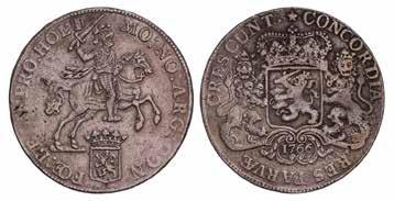 Zilveren dukaat Holland 1662. CNM 2.28.79. Delm.