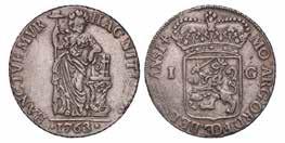 14 gulden of gouden rijder Utrecht 1760 montage.
