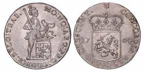 Zilveren dukaat Utrecht 1791. CNM 2.43.92.