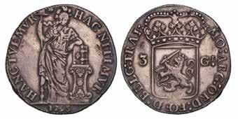 3 gulden Utrecht 1791.