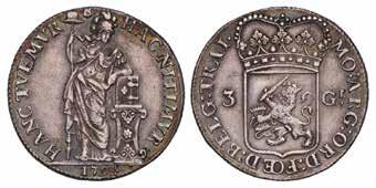 768. 3 gulden Utrecht 1794.