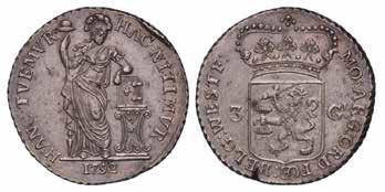 1081-1081a. 60,- 893. 3 gulden West-Friesland 1694. Fraai +.