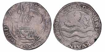 Zeeland 935. Leeuwendaalder Zeeland 1606.
