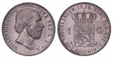 1 gulden Willem II 1843. 40,- 1282.
