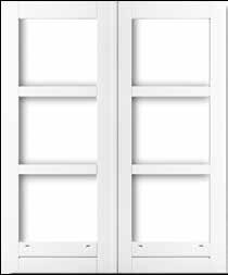Achterdeuren toegepast als dubbele deur (met plakroedes) Achterdeuren bewerkingen MAAT- EN MODELTOESLAGEN T/m 930 mm x 2115 mm geen meerprijs T/m 930 mm x 2340 mm 33,88 41 T/m 1050 mm x 2400 mm 68,18