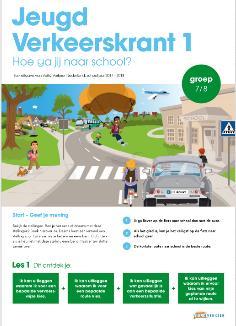 Oefenen met oversteken. De kinderen van groep 4 gaan in Stap Vooruit actief aan de slag met verkeer. In Stap Vooruit leren de kinderen onder meer wat hun plaats op de weg is als ze lopen of fietsen.