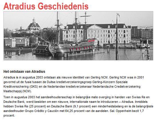 Mogelijkheden kredietverzekering Bron: www.atradius.