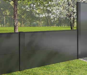 Het grote voordeel van de Outdoor panels is dat ze in verhouding tot aluminium gunstiger in prijs zijn en in breedtes tot en met 700 centimeter te leveren zijn.