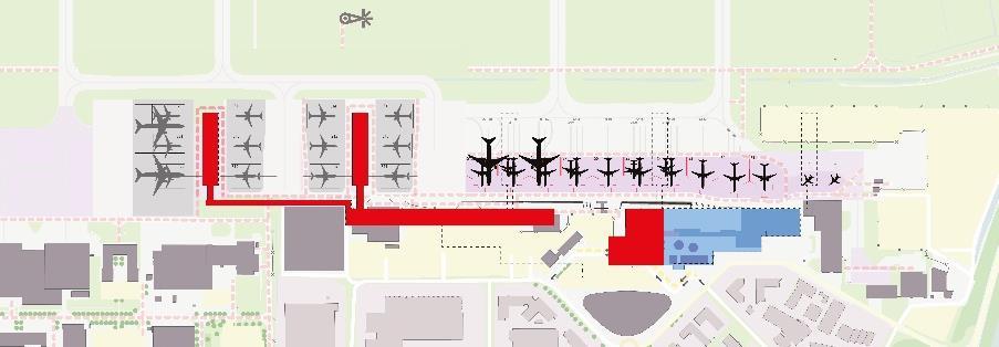 Masterplan I Faseren van bouwen I indicatie passagiersgebouw fasering De ontwikkeling van de