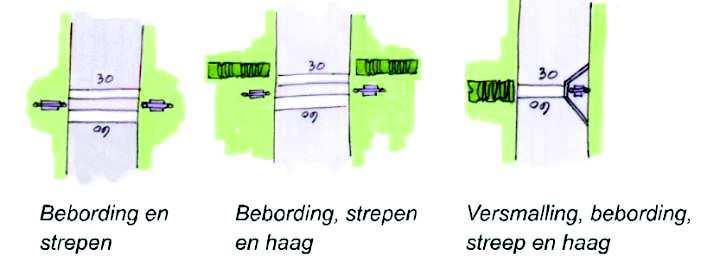 Zoals eerder geconstateerd, kan de Hoofdweg niet worden ingericht conform de richtlijnen voor een Gebiedsontsluitingsweg.