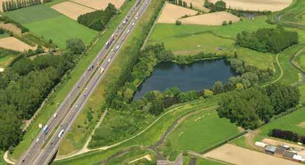 Dat zal ervoor zorgen dat het water van de Lokerenbeek afgevoerd wordt naar het gecontroleerd overstromingsgebied, zodra dat in werking is.