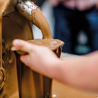 KINDERFEESTJE Oempa Loempa Ontvangst met Ranja en chocolaatje Korte uitleg over de herkomst van chocolade Kennismaken met chocolade