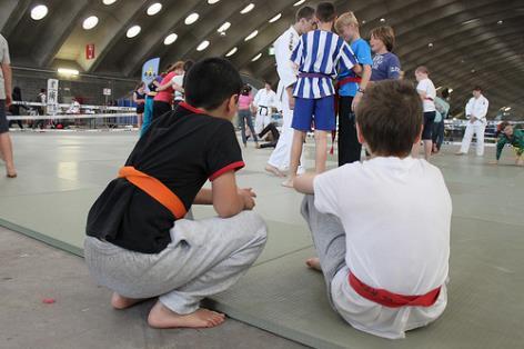 manier in contact komen met een grote verscheidenheid aan sportdisciplines waaronder ook de judosport.