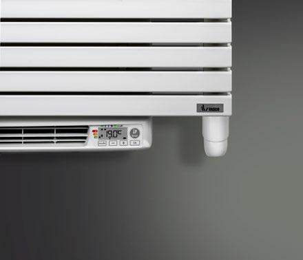efficiënte verwarmingsventilator die voor extra warmteafgifte zorgt (eigen vermogen van 1.