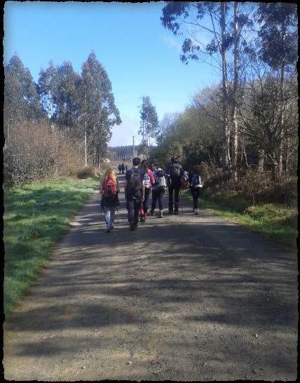 Na een rustdagje in de stad trekken de pelgrims verder.