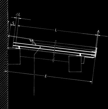 Fig.18 Afmetingen en uitzettingsruimte Bij het doorgeven van de bestellengte van de kanaal platen dient U rekening te houden met de lengte-tolerantie en de uitzetting van de platen na de inbouw.