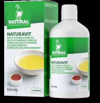 De samenstelling van Natural Naturavit is gebaseerd op de nieuwste wetenschappelijke onderzoeken.