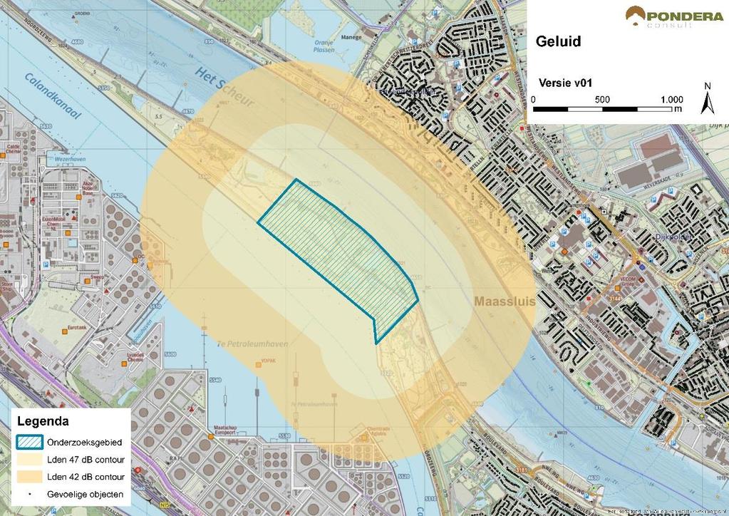 700 Figuur 52.2 Geluidscontouren onderzoeksgebied #48 Bron: Pondera Consult Stiltegebieden Er liggen geen stiltegebieden in de nabijheid van het onderzoeksgebied.