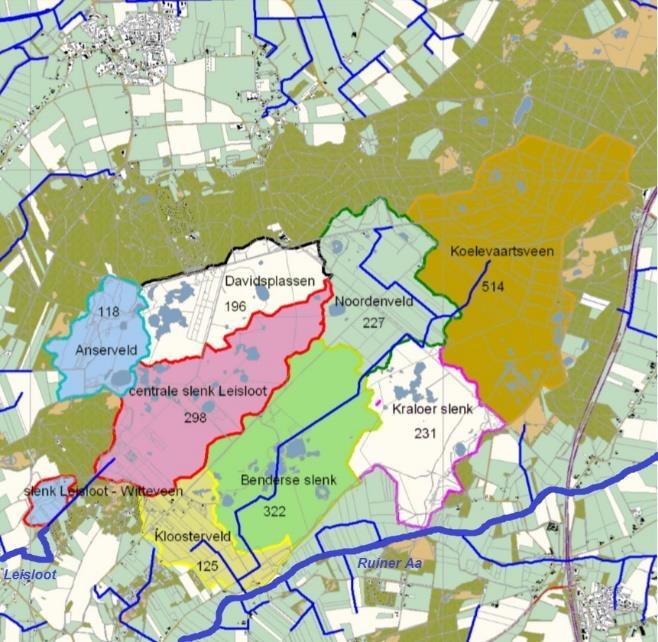 Echter, het NPD heeft de laatste jaren voornamelijk te maken gehad met verdrogingsproblemen, waardoor deze natuurlijke afwatering verstoort is.