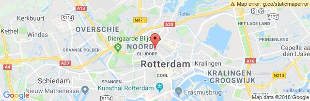 Woning op kaart Buurtinformatie De Provenierswijk heeft een ideale ligging in het noorden van Rotterdam: dichtbij het centrum van de stad, naast Station Centraal en dichtbij allerlei voorzieningen.