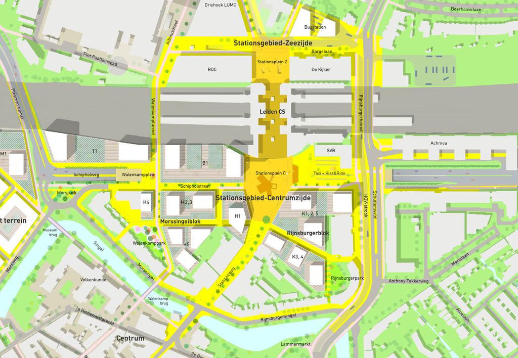 Het verhaal: de locatie stationsgebied 4 Moderne, succesvolle steden ontwikkelen en vernieuwen zich langs twee sporen: ze behouden het beste en vernieuwen mindere.