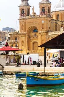 MALTA VALLETTA Vanaf 364 MALTA Het prachtige eiland Malta staat bekend om zijn koloniale gebouwen, zijn eeuwenoude cultuur met een rijke historie aan diverse heersers en veroveraars.