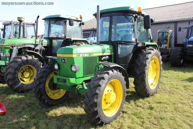25 1 tractor JOHN DEERE 2140, Vermogen: pk, MTM: kg, MTM Sleep: kg, 1e inschrijving 1997, Teller: 544,