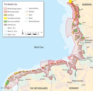 In 2014 is het uitgebreid met het Deense deel en stukken boven de Duitse eilanden