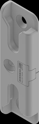 schroefverbindingsvoorschriften: Sluitkast voor hoofdslot: 881-083 + 402-00031 C/D RC2 RC3 3 st. 4,0 x 40 mm 3 st. 4,5 x 45 mm (SKH-gecertificeerd) 8.
